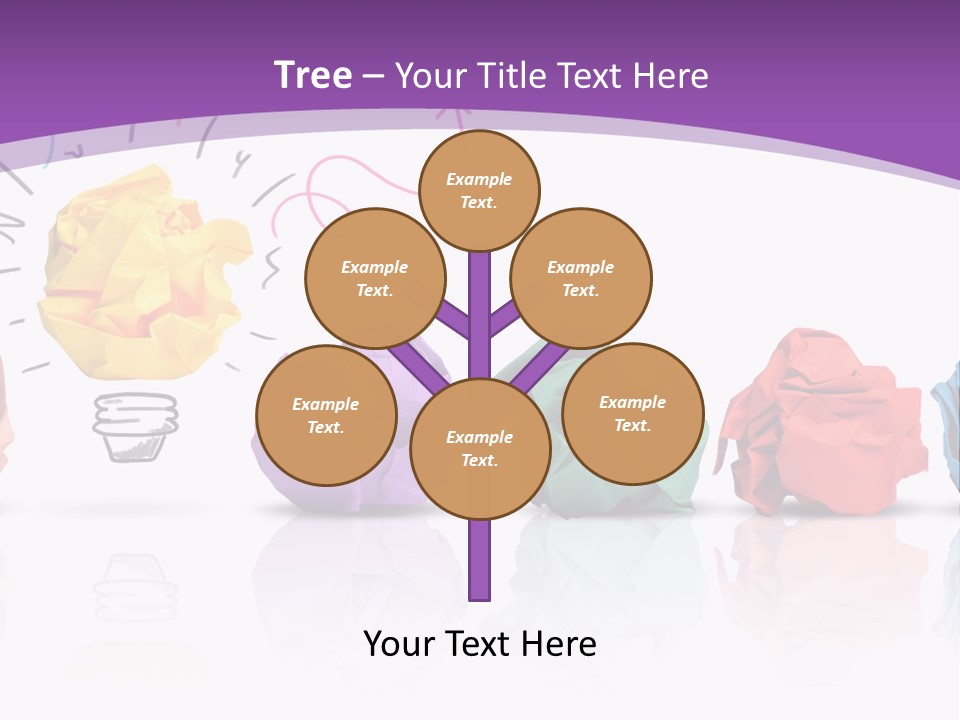 Yellow Symbol Creativity PowerPoint Template