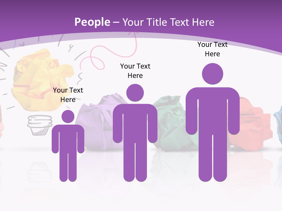 Yellow Symbol Creativity PowerPoint Template