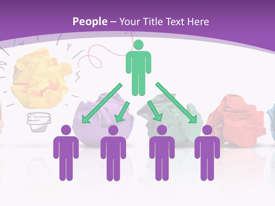 Yellow Symbol Creativity PowerPoint Template