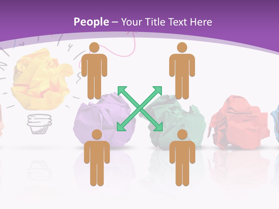 Yellow Symbol Creativity PowerPoint Template