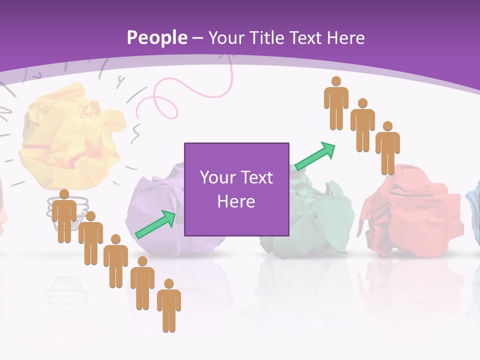 Yellow Symbol Creativity PowerPoint Template