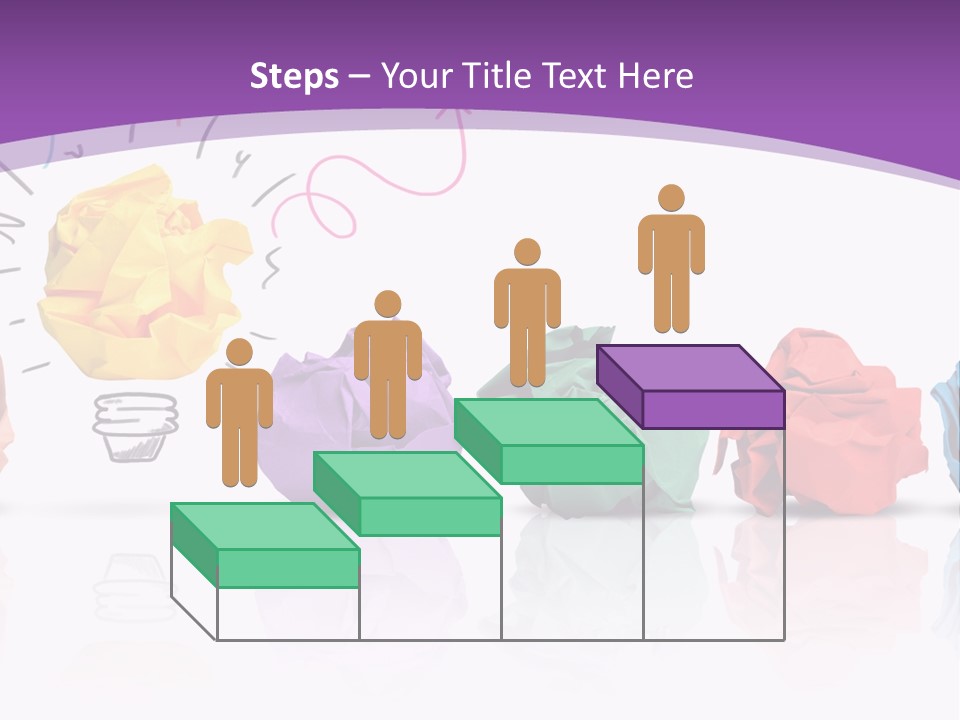 Yellow Symbol Creativity PowerPoint Template