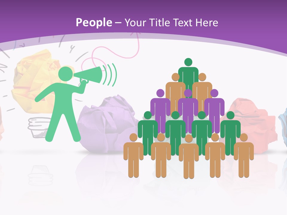 Yellow Symbol Creativity PowerPoint Template