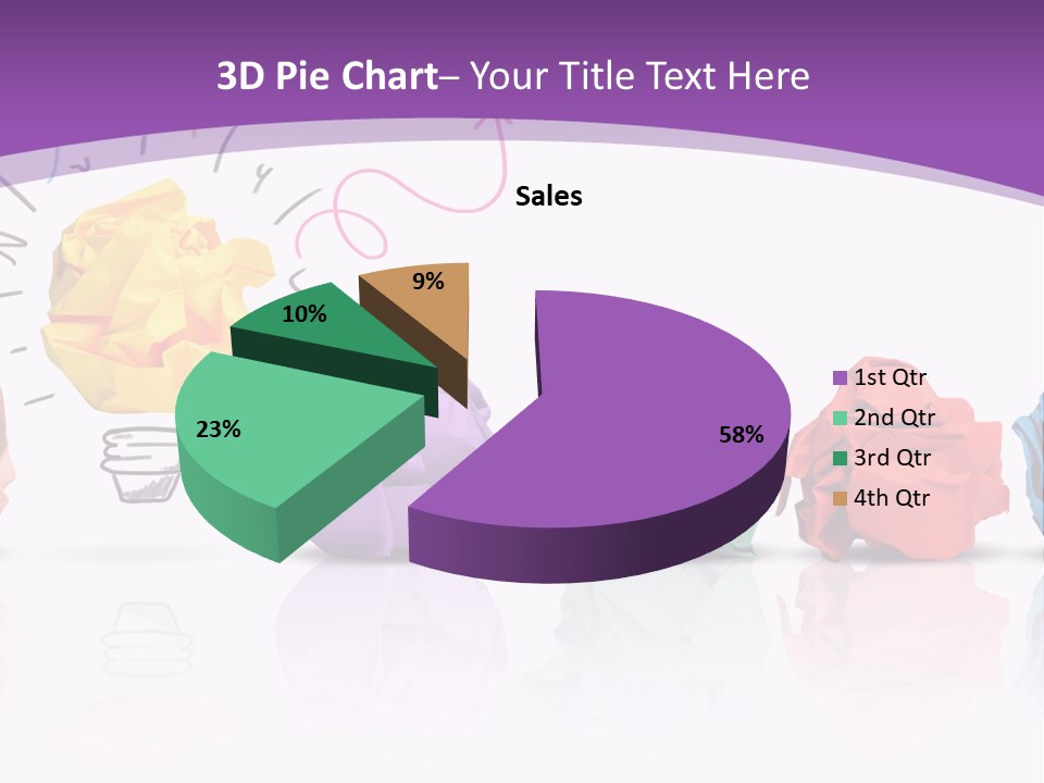 Yellow Symbol Creativity PowerPoint Template
