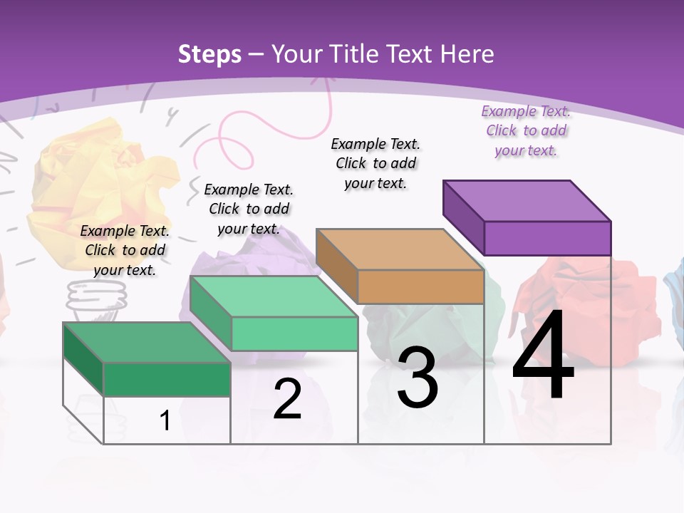 Yellow Symbol Creativity PowerPoint Template
