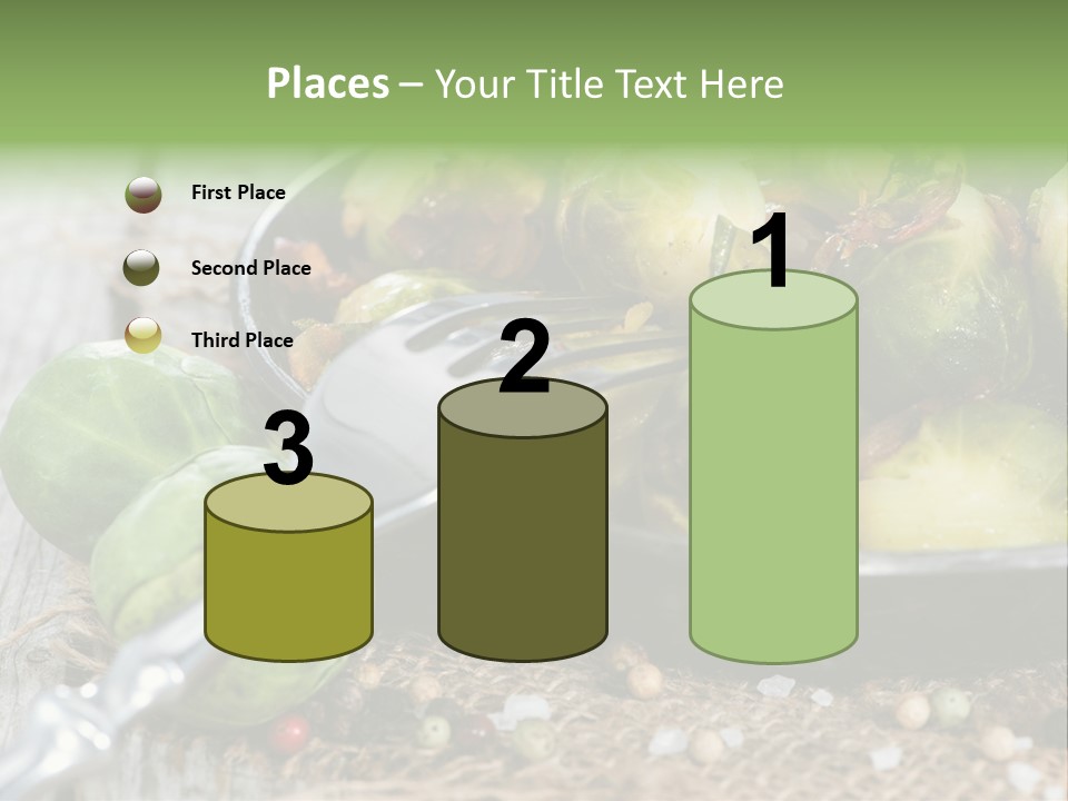 Vitamin Fresh Closeup PowerPoint Template