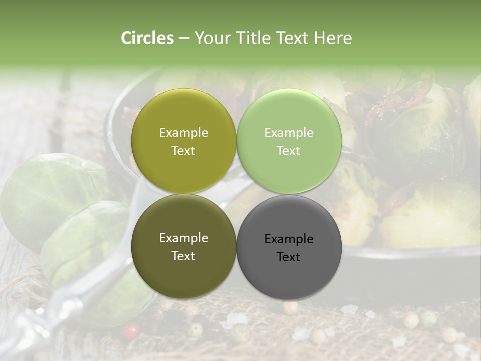 Vitamin Fresh Closeup PowerPoint Template