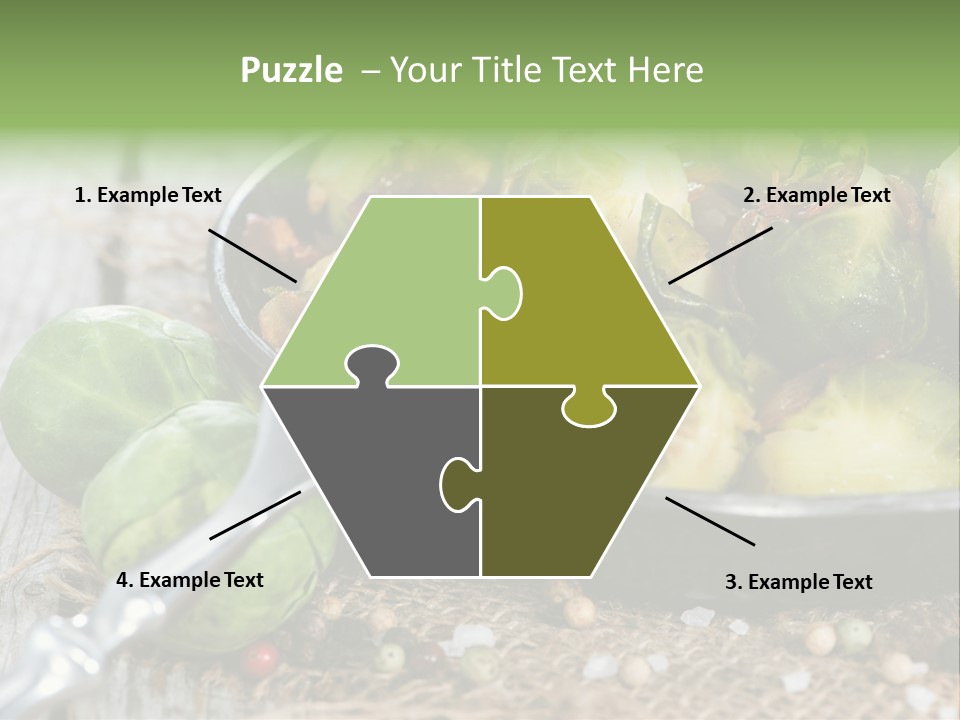 Vitamin Fresh Closeup PowerPoint Template