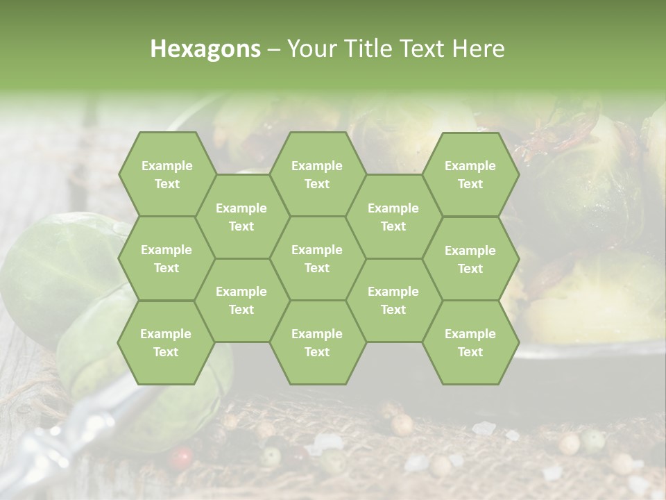 Vitamin Fresh Closeup PowerPoint Template