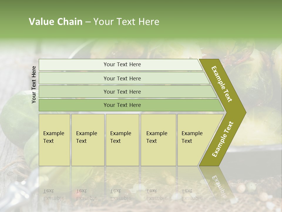 Vitamin Fresh Closeup PowerPoint Template