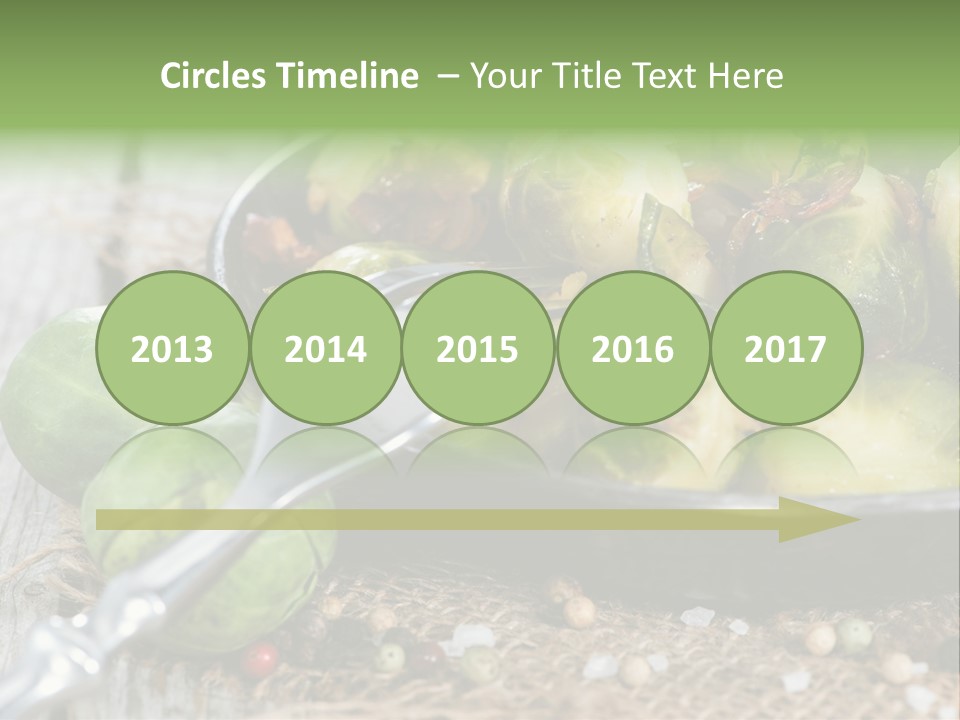 Vitamin Fresh Closeup PowerPoint Template