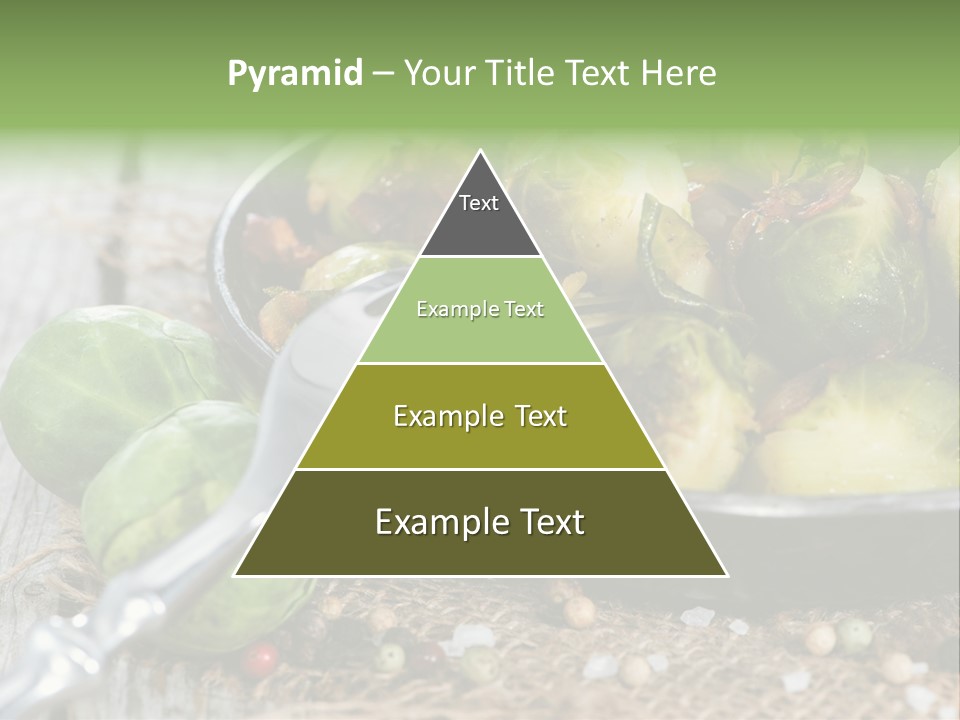 Vitamin Fresh Closeup PowerPoint Template