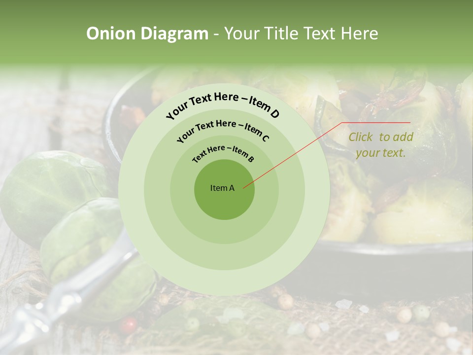 Vitamin Fresh Closeup PowerPoint Template