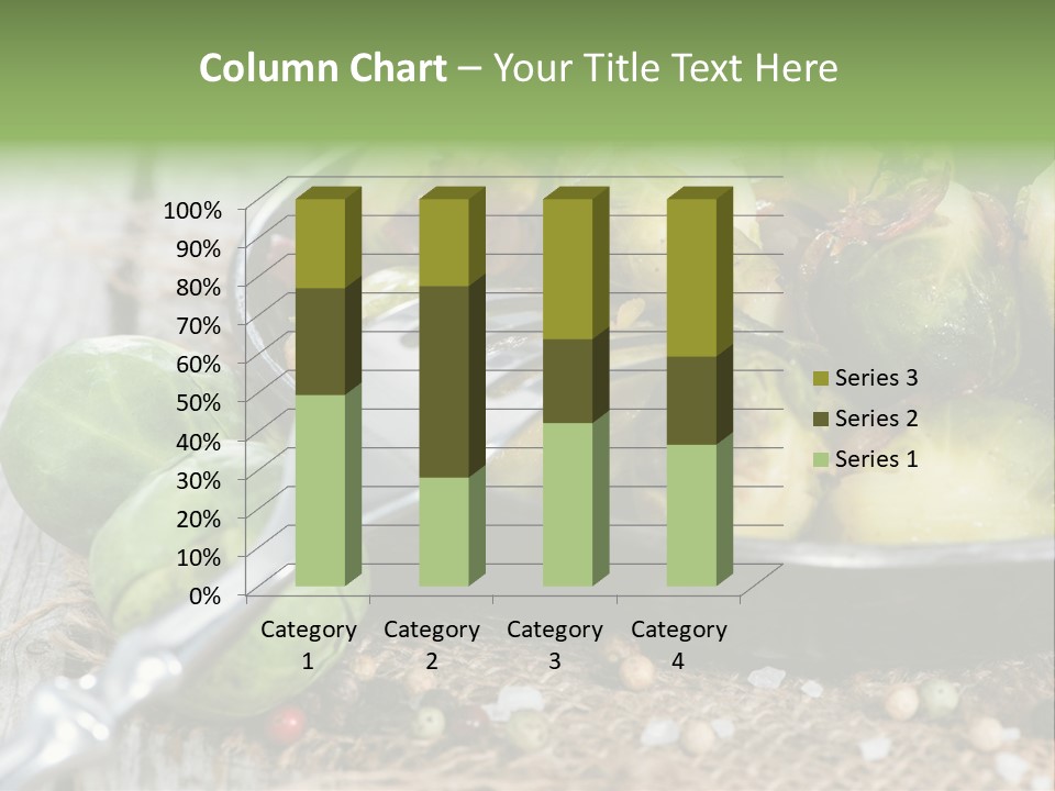 Vitamin Fresh Closeup PowerPoint Template