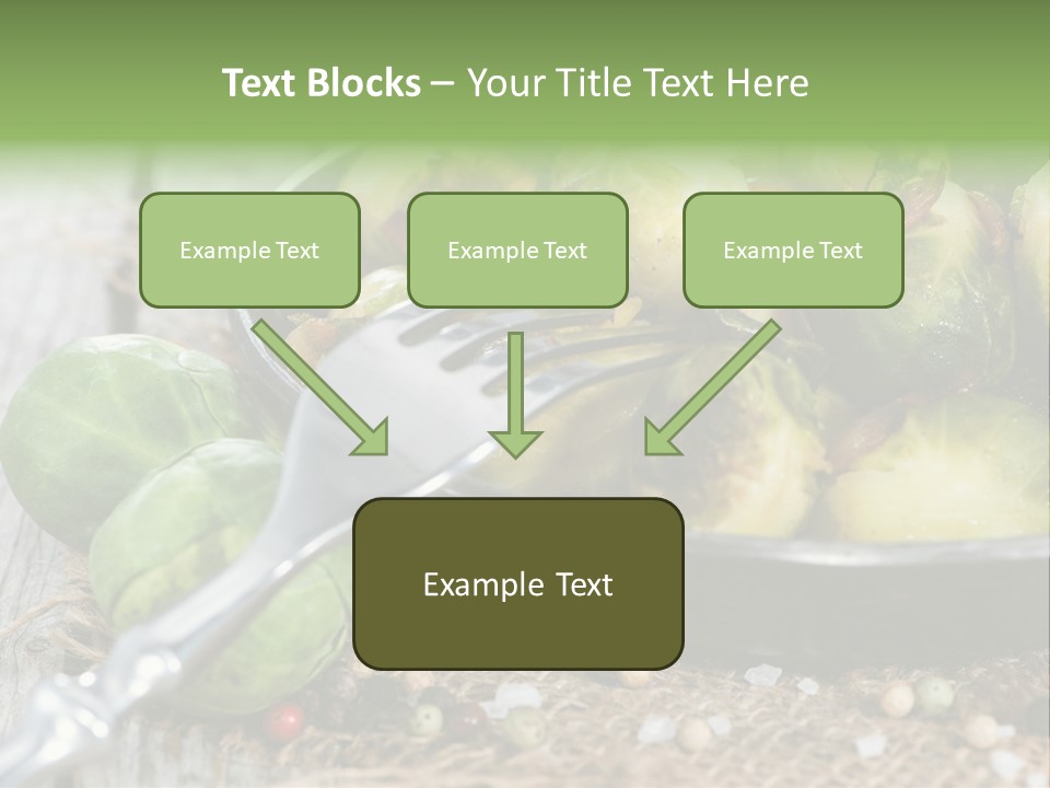 Vitamin Fresh Closeup PowerPoint Template