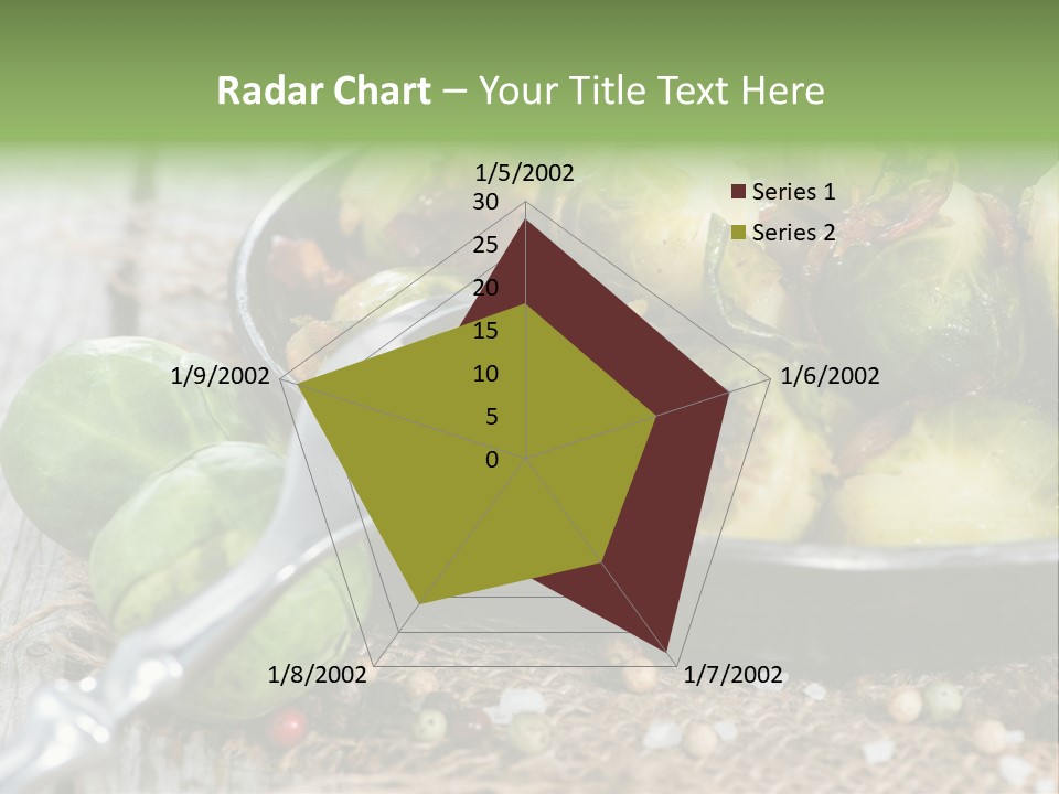 Vitamin Fresh Closeup PowerPoint Template