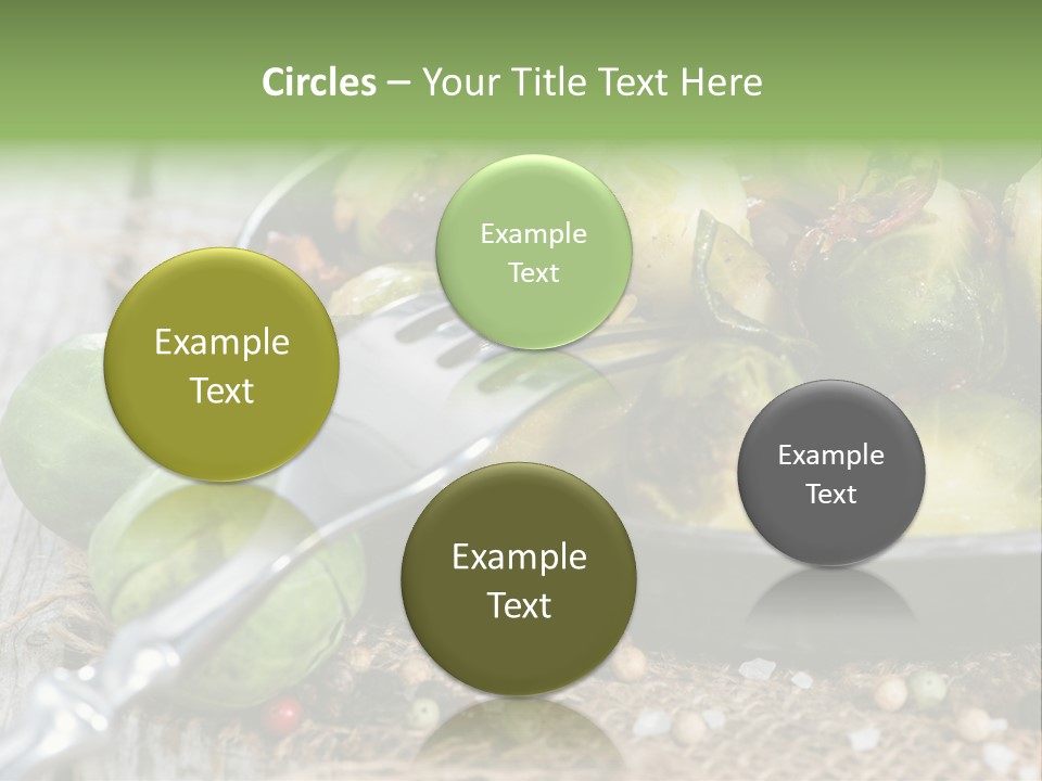 Vitamin Fresh Closeup PowerPoint Template
