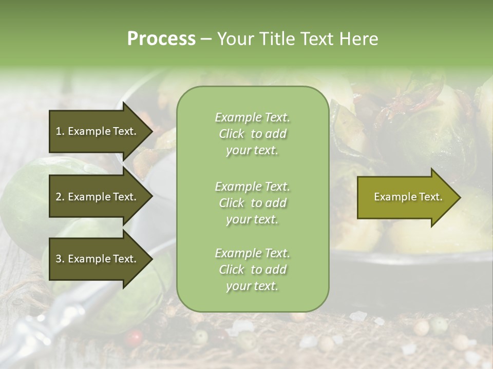 Vitamin Fresh Closeup PowerPoint Template