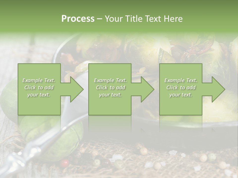 Vitamin Fresh Closeup PowerPoint Template