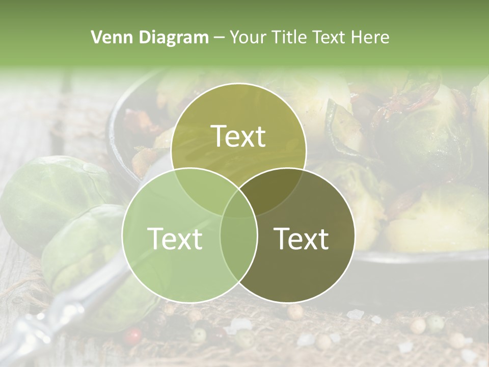 Vitamin Fresh Closeup PowerPoint Template