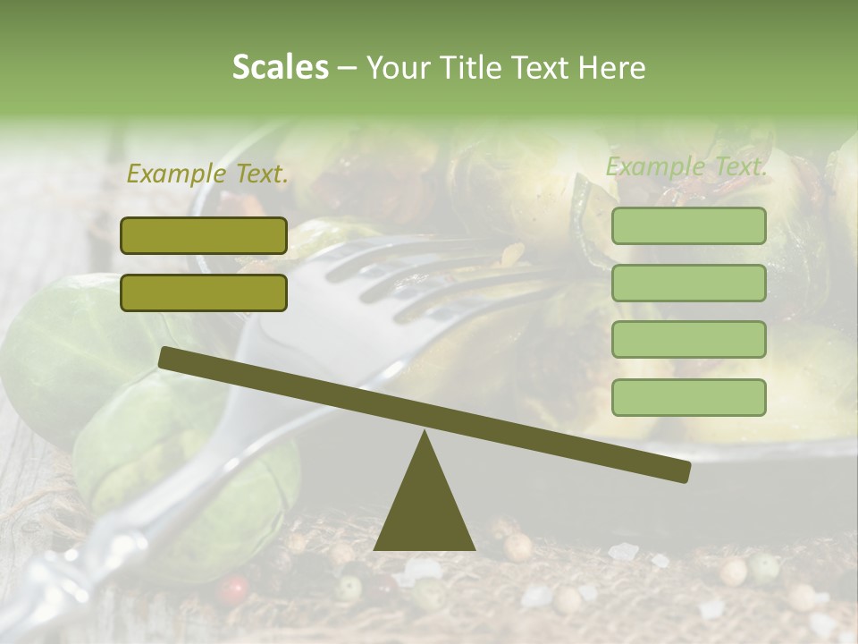 Vitamin Fresh Closeup PowerPoint Template