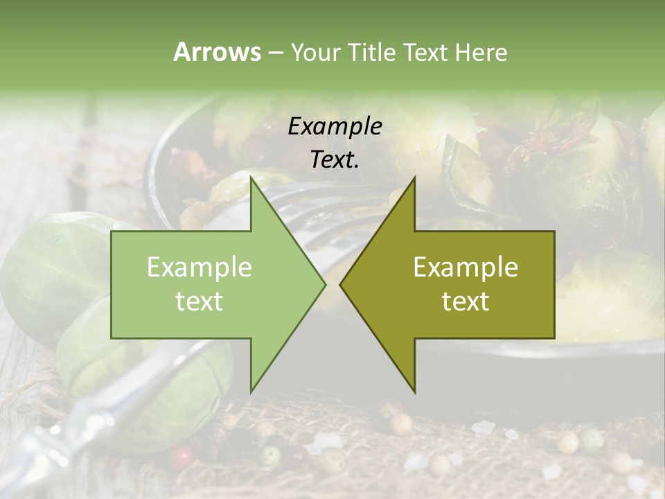 Vitamin Fresh Closeup PowerPoint Template