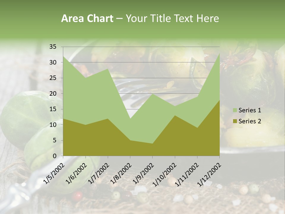 Vitamin Fresh Closeup PowerPoint Template