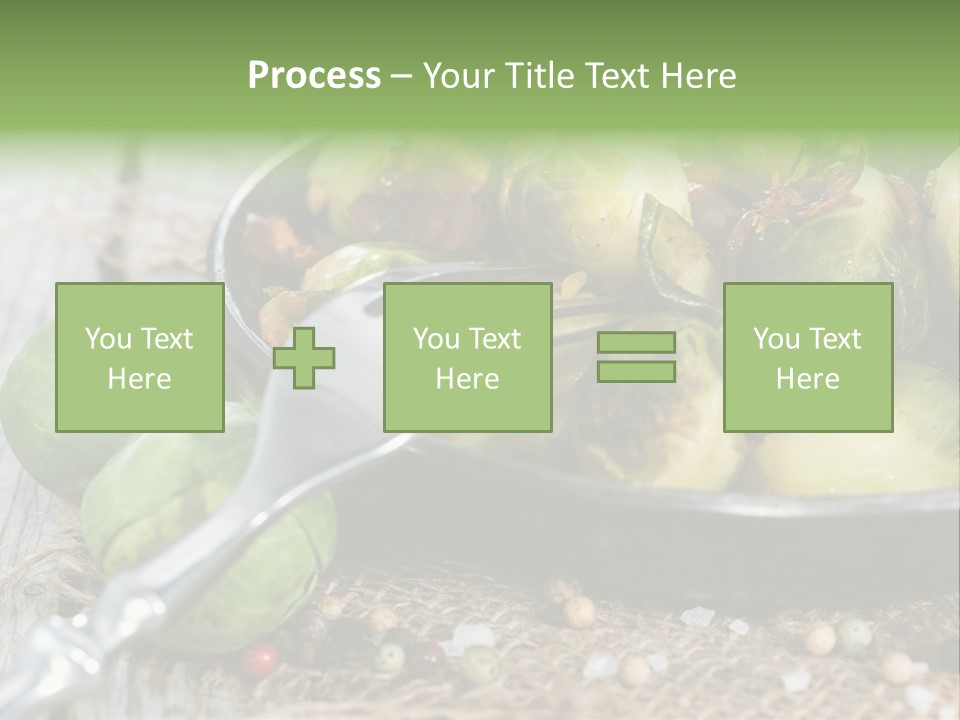 Vitamin Fresh Closeup PowerPoint Template