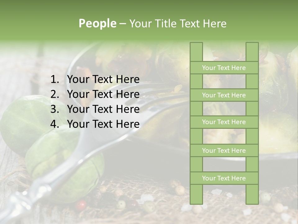 Vitamin Fresh Closeup PowerPoint Template