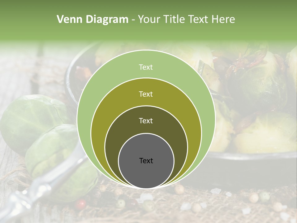 Vitamin Fresh Closeup PowerPoint Template