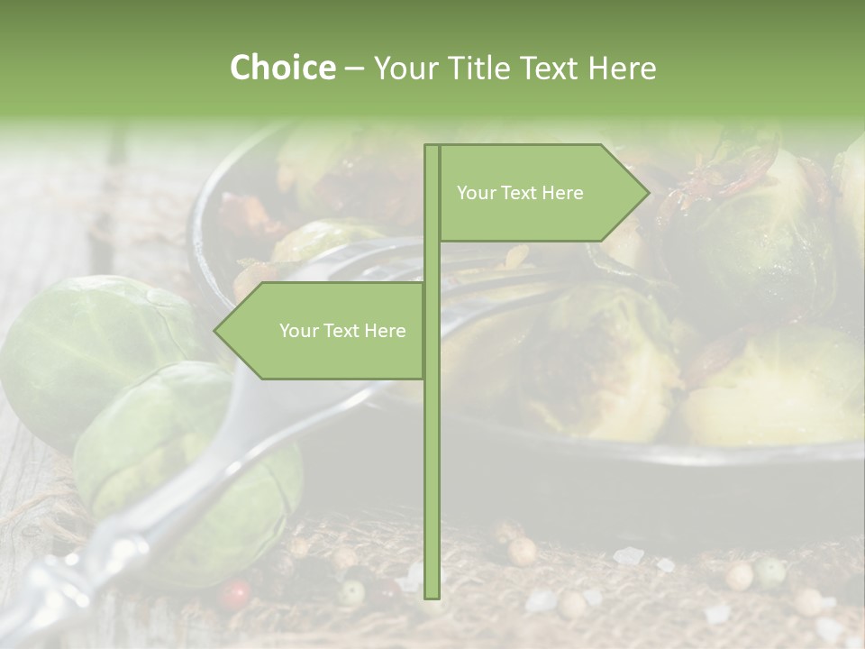 Vitamin Fresh Closeup PowerPoint Template