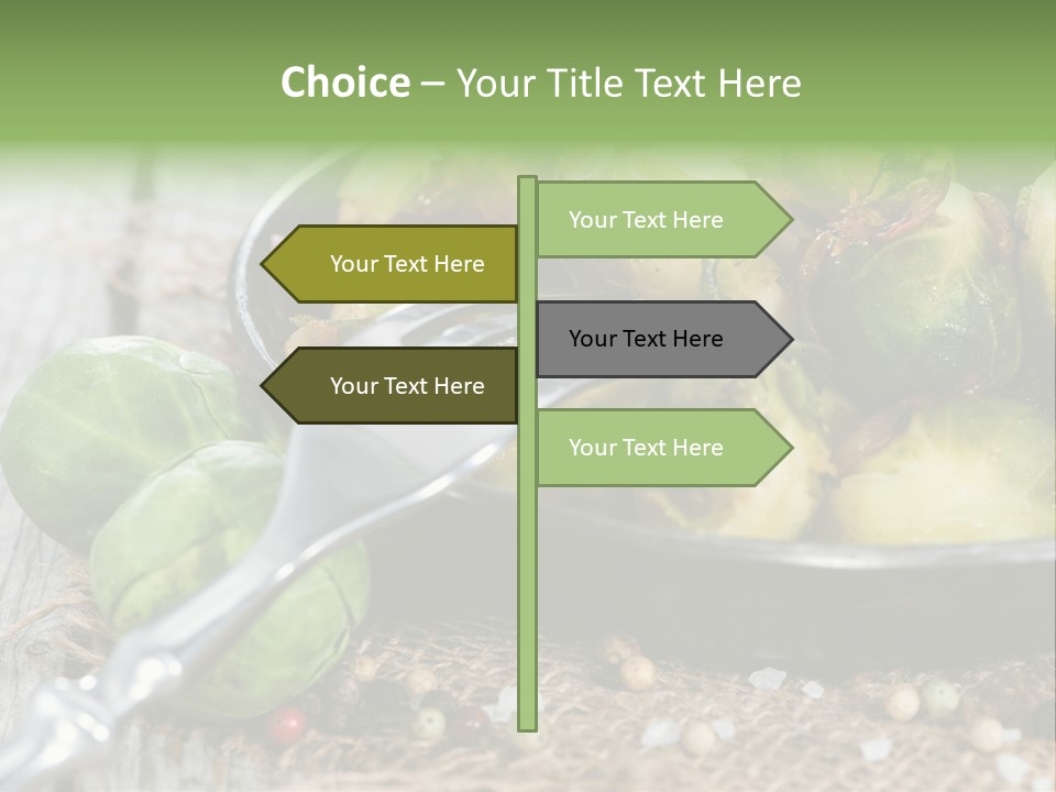Vitamin Fresh Closeup PowerPoint Template