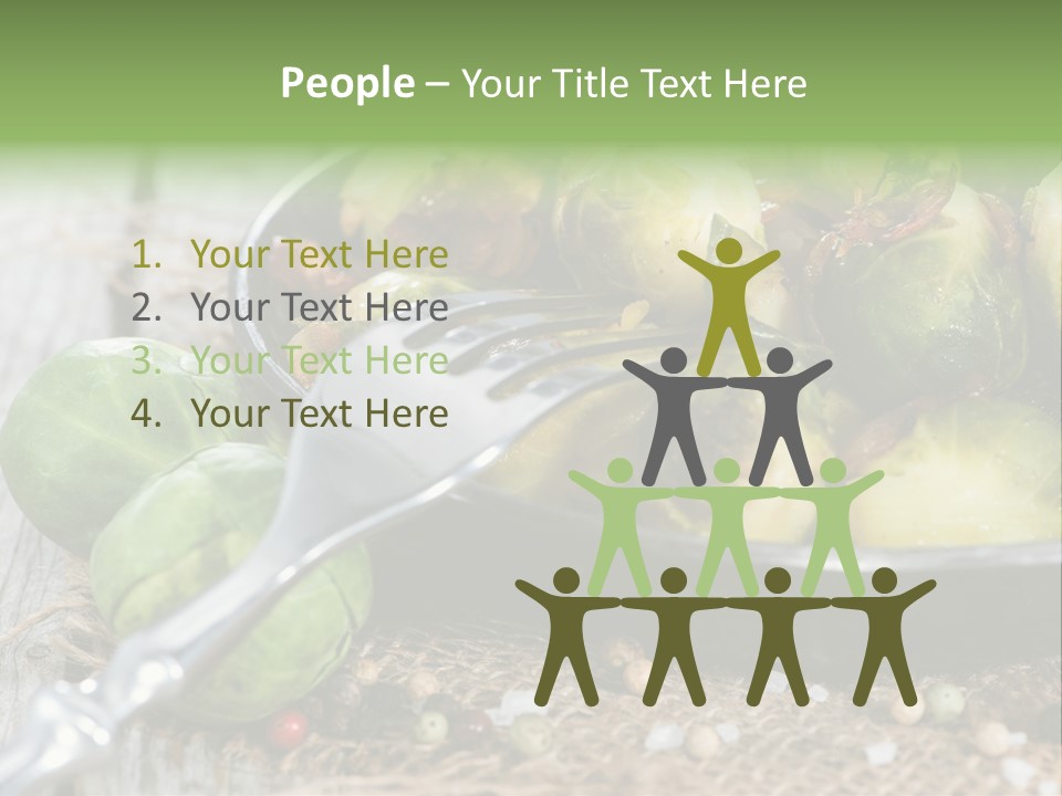 Vitamin Fresh Closeup PowerPoint Template