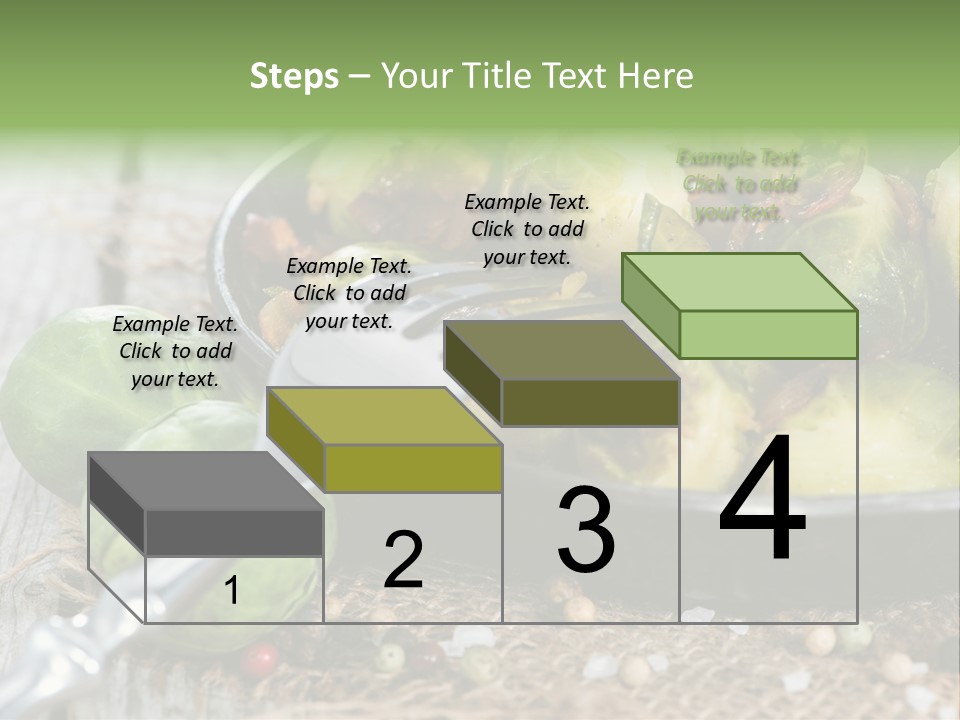 Vitamin Fresh Closeup PowerPoint Template