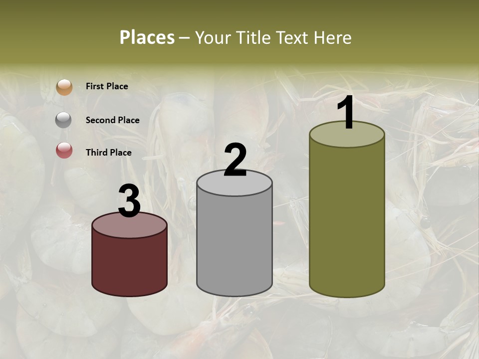 Shellfish Animals Raw PowerPoint Template