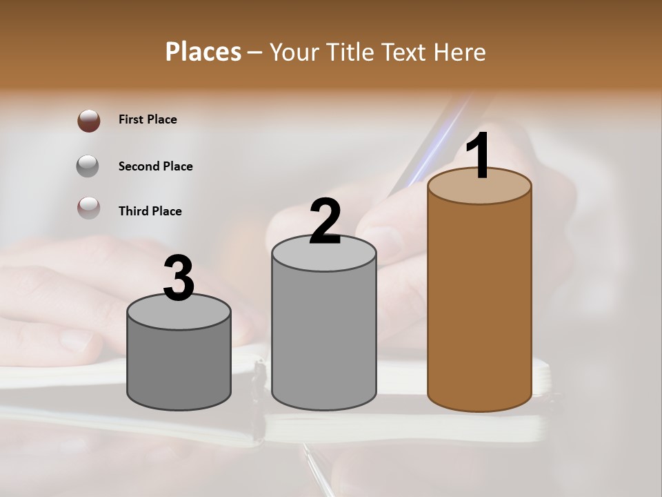 Paper Diary Room PowerPoint Template