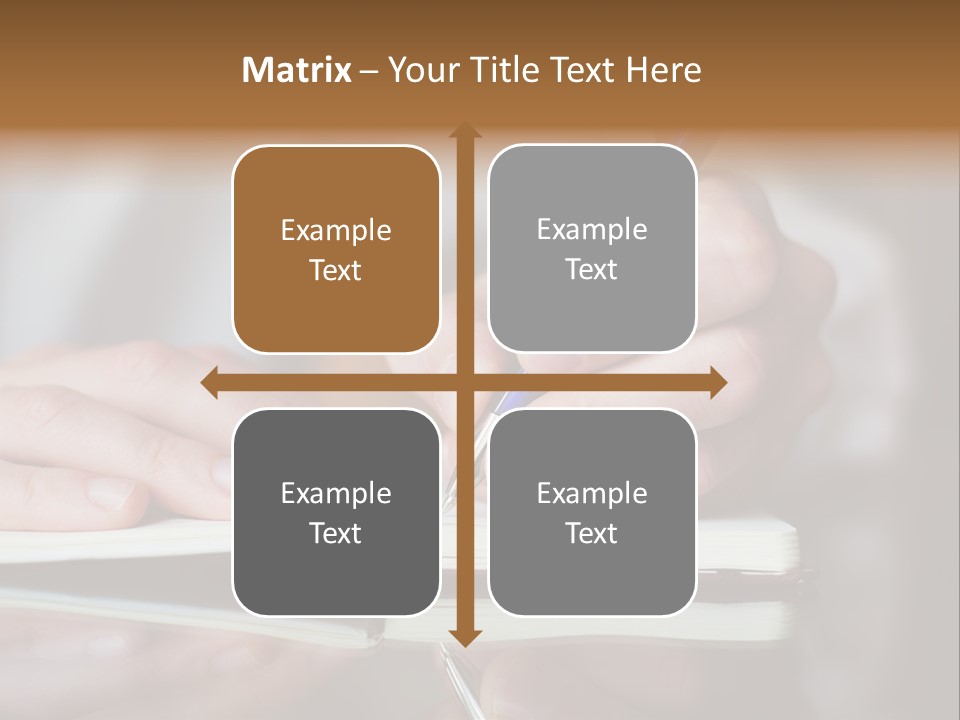 Paper Diary Room PowerPoint Template