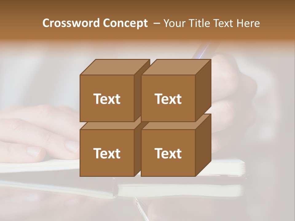 Paper Diary Room PowerPoint Template