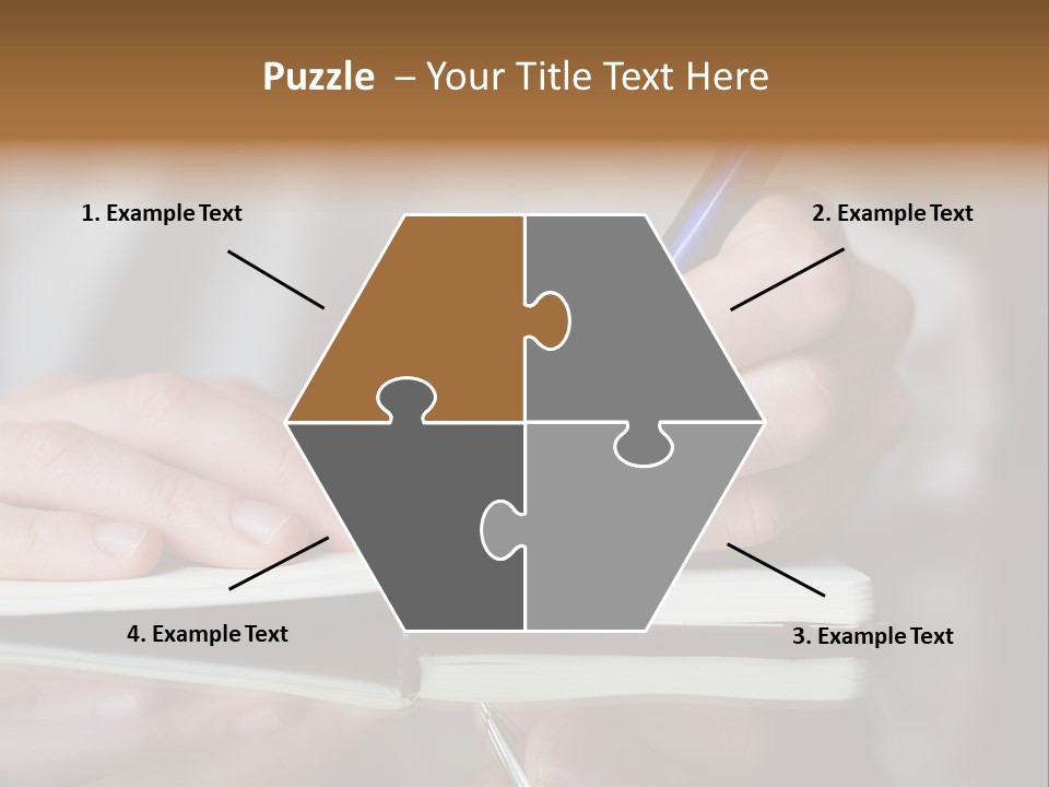 Paper Diary Room PowerPoint Template