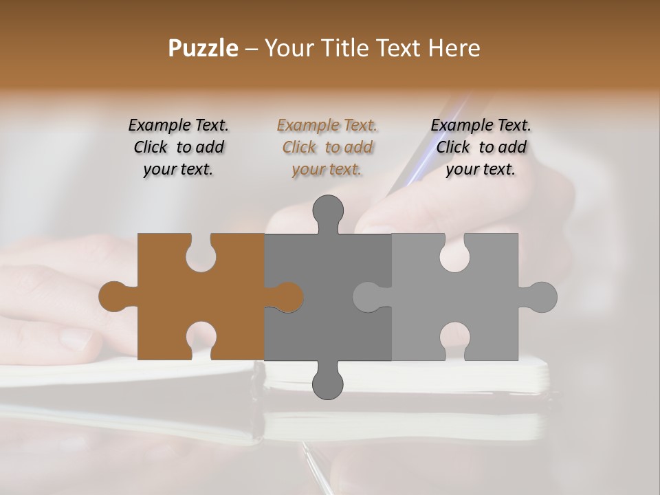 Paper Diary Room PowerPoint Template