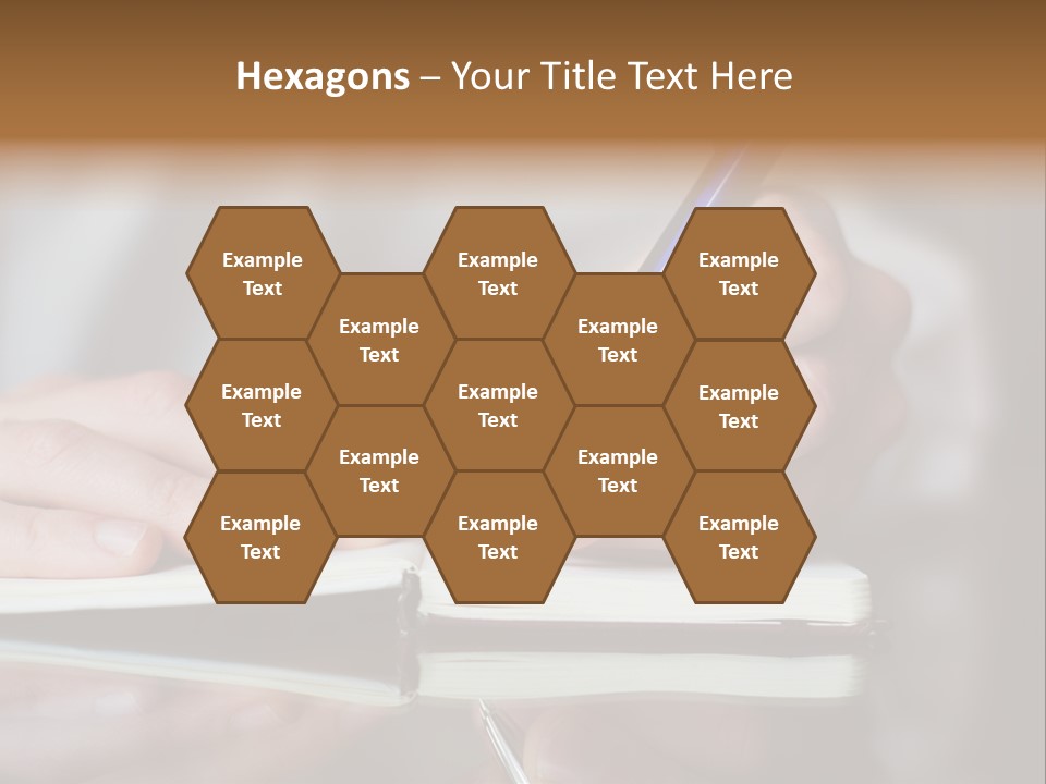 Paper Diary Room PowerPoint Template