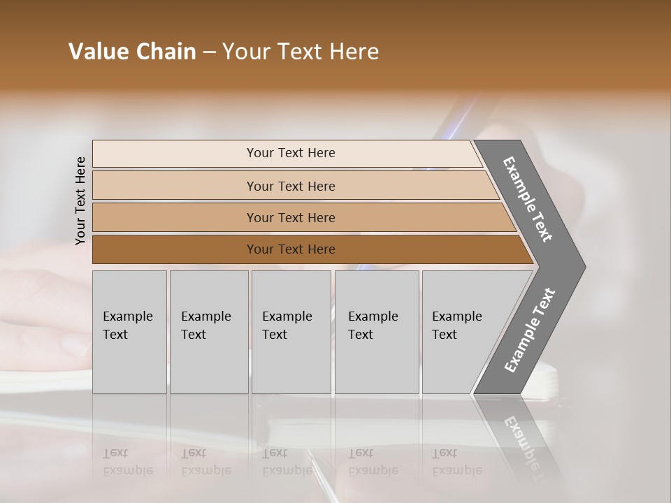 Paper Diary Room PowerPoint Template