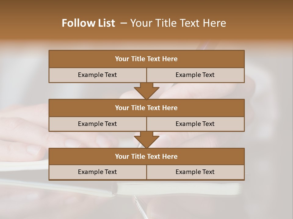 Paper Diary Room PowerPoint Template