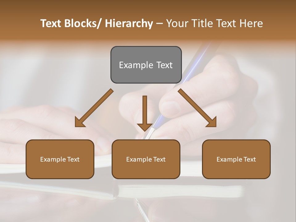 Paper Diary Room PowerPoint Template