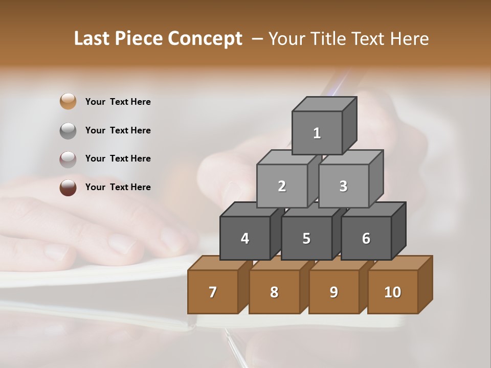 Paper Diary Room PowerPoint Template