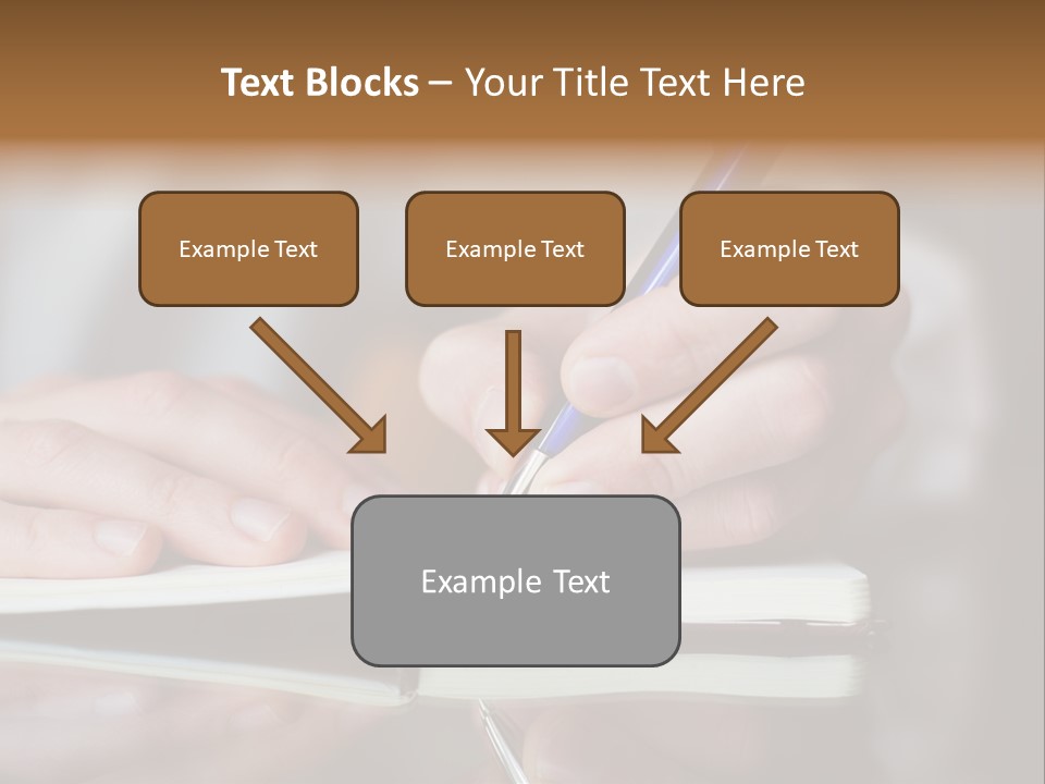 Paper Diary Room PowerPoint Template