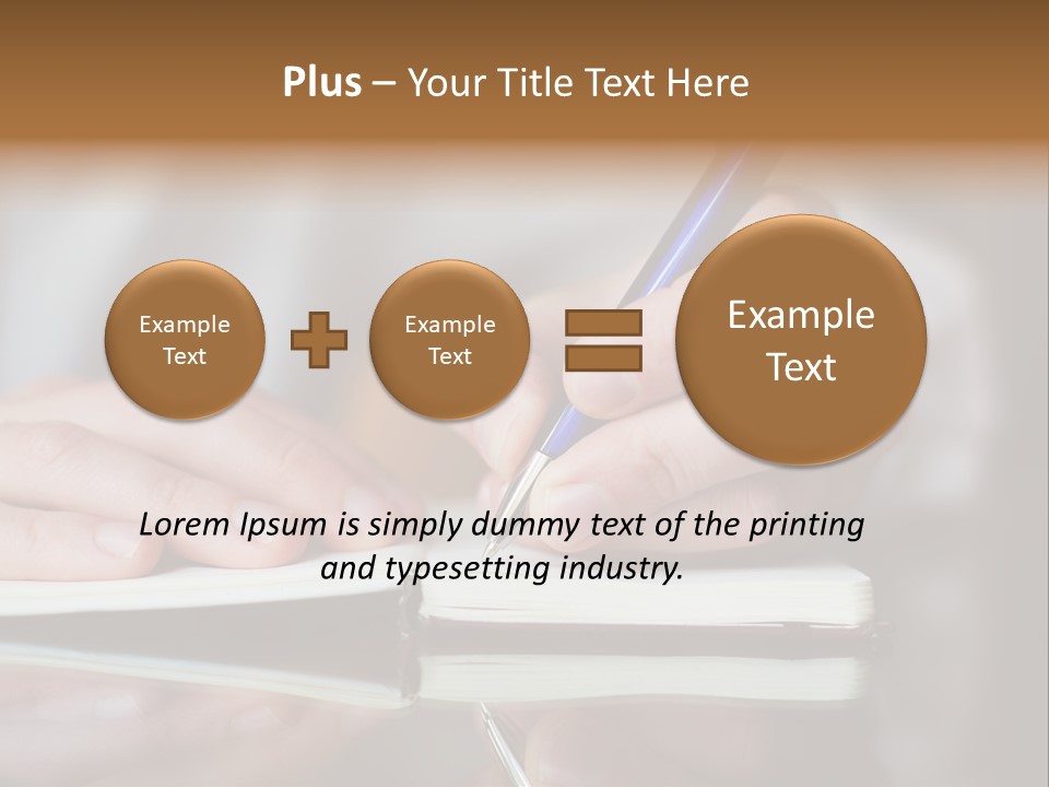 Paper Diary Room PowerPoint Template