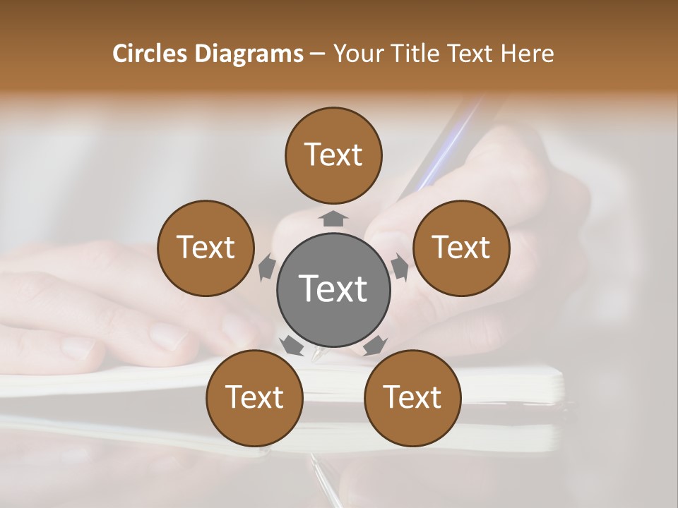 Paper Diary Room PowerPoint Template