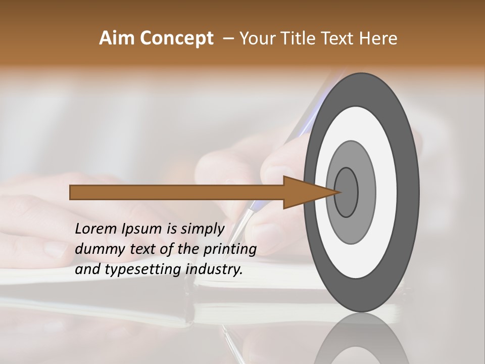 Paper Diary Room PowerPoint Template