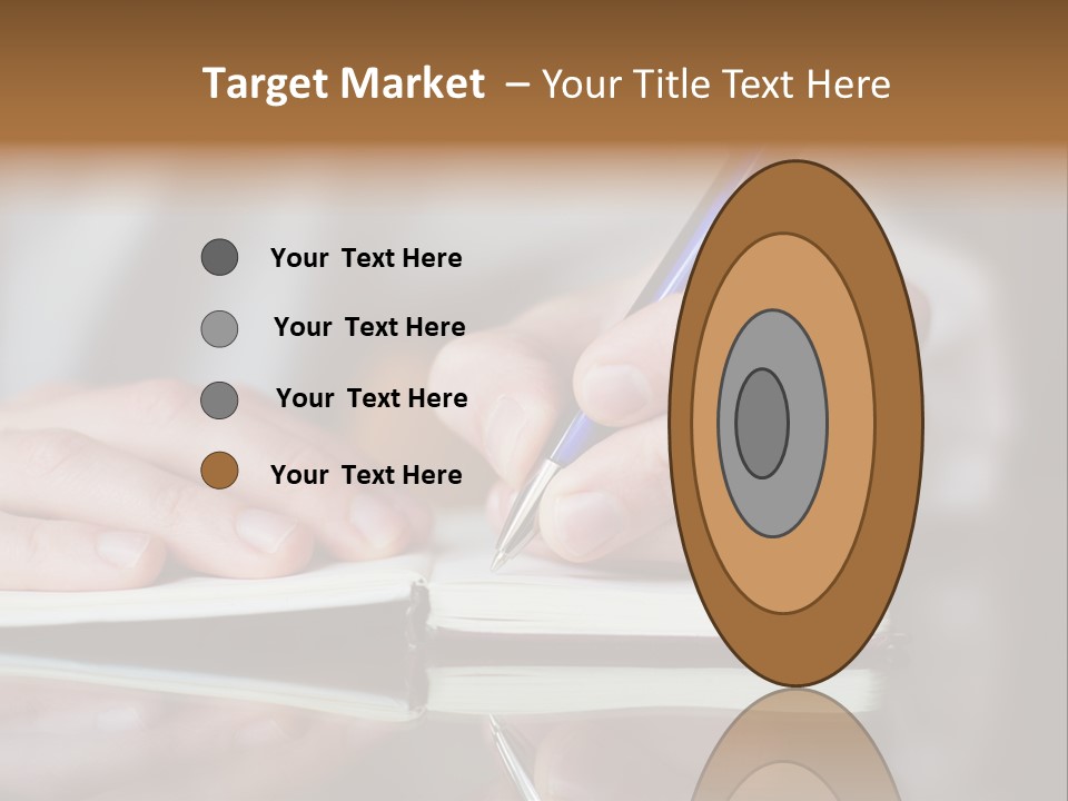 Paper Diary Room PowerPoint Template